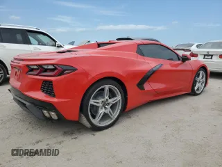 2023 Chevrolet Corvette 2LT with VIN 1G1YB3D48P5107976, listed as a Copart auction lot 75653154 with 0 mi miles and Salvage Title. Bid and sale history available at carsss.com. Image 3.
