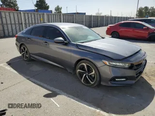 2019 Honda Accord Sport with VIN 1HGCV1F37KA162602, listed as a Copart auction lot 47891495 with 100,043 mi miles and Salvage Title. Bid and sale history available at DreamBid. Image 4.