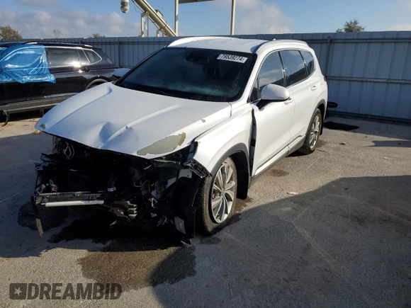 2019 Hyundai Santa Fe SEL Plus z VIN 5NMS33AD9KH108297, wystawiony jako Copart lot #79539274 z przebiegiem 140 529 mil mil oraz Szkoda całkowita • Salvage title. Historia ofert i sprzedaży dostępna na DreamBid. Obrazek 1.