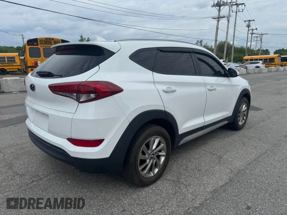 2018 Hyundai Tucson SEL Plus z VIN KM8J33A40JU676727, wystawiony jako Copart lot #59302255 z przebiegiem 128 559 mil mil oraz Czysty tytuł • Clean title. Historia ofert i sprzedaży dostępna na DreamBid. Obrazek 4.