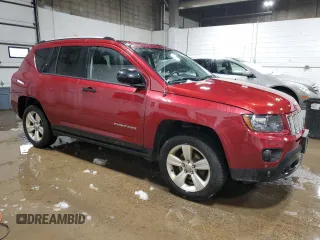 2015 Jeep Compass Sport with VIN 1C4NJDBB5FD292657, listed as a Copart auction lot 51631865 with 205,330 mi miles and Clean Title. Bid and sale history available at carsss.com. Image 4.