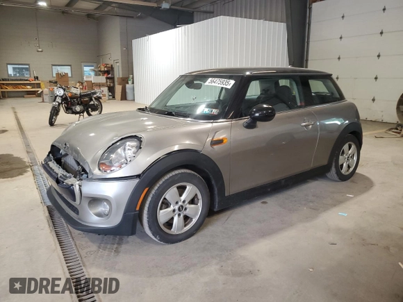 2017 MINI Hardtop Cooper with VIN WMWXP5C30H2F60940, listed as a Copart auction lot 56475935 with 66,925 mi miles and Salvage title. Bid and sale history available at DreamBid. Image 1.