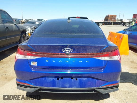 2023 Hyundai Elantra SEL with VIN KMHLS4AG0PU568113, listed as a IAAI auction lot 41725253 with 20,130 mi miles and . Bid and sale history available at DreamBid. Image 16.