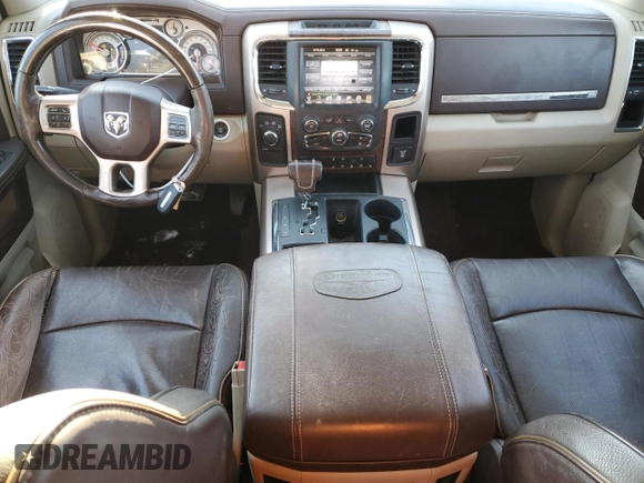 2013 Ram 1500 Laramie Longhorn with VIN 1C6RR7PT8DS606721, listed as a Copart auction lot 44398405 with 137,536 mi miles and Salvage title. Bid and sale history available at DreamBid. Image 8.