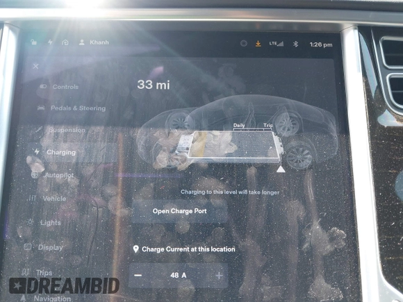 2017 Tesla Model S 60 with VIN 5YJSA1E17HF232699, listed as a IAAI auction lot 42327539 with 113,923 mi miles and . Bid and sale history available at DreamBid. Image 18.