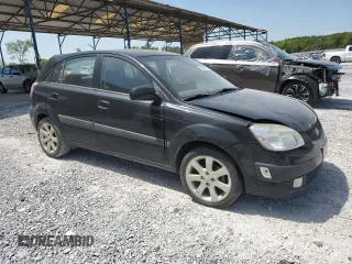 2008 Kia Rio LX with VIN KNADE163886415356, listed as a Copart auction lot 53208515 with 137,000 mi miles and Clean Title. Bid and sale history available at carsss.com. Image 4.