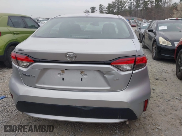 2021 Toyota Corolla LE with VIN 5YFEPMAE9MP258421, listed as a IAAI auction lot 41775756 with 81,675 mi miles and . Bid and sale history available at DreamBid. Image 16.