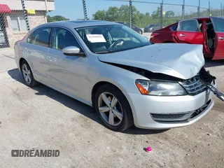 2013 Volkswagen Passat SE with VIN 1VWBH7A36DC001528, listed as a IAAI auction lot 42568026 with 186,814 mi miles and . Bid and sale history available at DreamBid. Image 1.