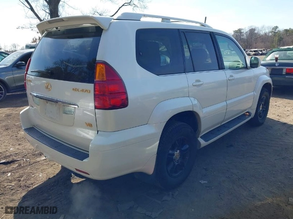 2004 Lexus GX 470 with VIN JTJBT20X940034840, listed as a IAAI auction lot 41797280 with 204,087 mi miles. Bid and sale history available at carsss.com. Image 4.