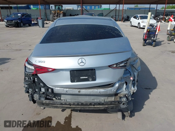 2023 Mercedes-Benz C 300 with VIN W1KAF4GB3PR106522, listed as a IAAI auction lot 42024804 with 62,106 mi miles and . Bid and sale history available at DreamBid. Image 16.