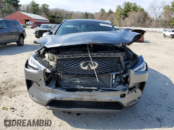 2019 Infiniti QX50 Essential with VIN 3PCAJ5M39KF102680, listed as a Copart auction lot 53104035 with 55,144 mi miles and Salvage Title. Bid and sale history available at DreamBid. Image 5.