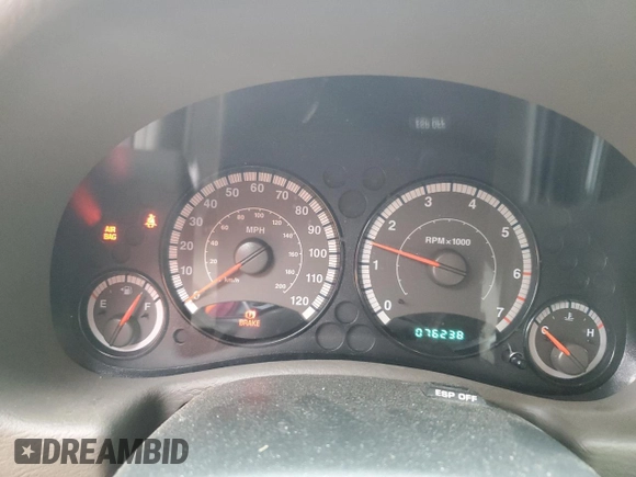 2007 Jeep Liberty Sport z VIN 1J4GL48K27W603469, wystawiony jako Copart lot #52165875 z przebiegiem 76 238 mil mil oraz Szkody całkowita. Historia ofert i sprzedaży dostępna na DreamBid. Obrazek 9.
