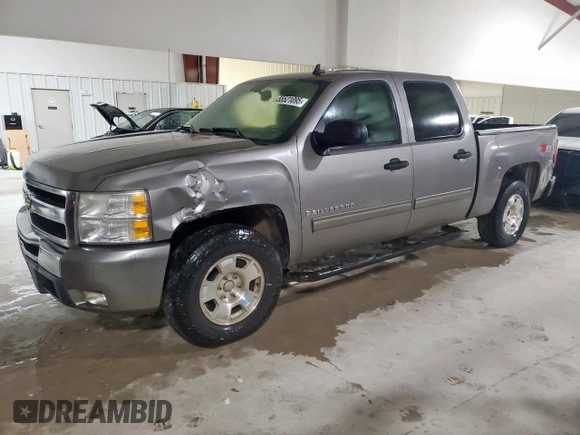 2009 Chevrolet Silverado 1500 LT with VIN 3GCEK233X9G125954, listed as a Copart auction lot 55521095 with 186,593 mi miles and Clean Title. Bid and sale history available at DreamBid. Image 1.