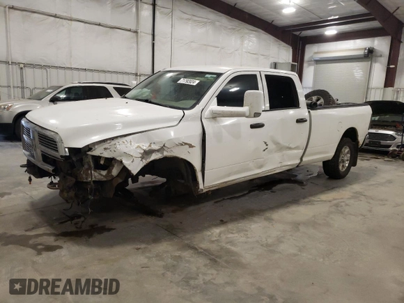 2012 Ram 2500 ST with VIN 3C6TD5HT0CG231193, listed as a Copart auction lot 71792024 with 264,959 mi miles and Salvage Title. Bid and sale history available at carsss.com. Image 1.