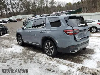 2023 Honda Pilot Elite with VIN 5FNYG1H83PB041216, listed as a Copart auction lot 84077974 with 21,257 mi miles and Salvage Title. Bid and sale history available at carsss.com. Image 2.