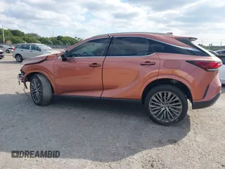 2023 Lexus RX 350 with VIN 2T2BAMBA9PC005437, listed as a IAAI auction lot 41283210 with 45,466 mi miles and . Bid and sale history available at DreamBid. Image 3.