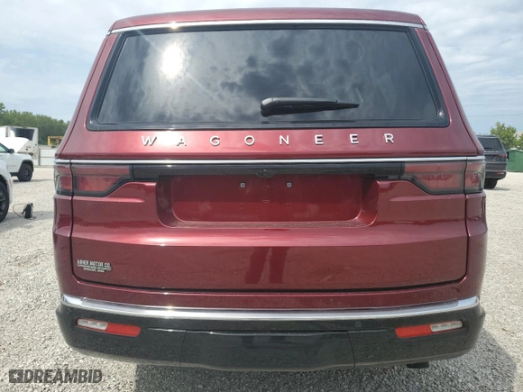 2024 Jeep Wagoneer with VIN 1C4SJVAPXRS118363, listed as a Copart auction lot 68355864 with 21 mi miles and Salvage Title. Bid and sale history available at carsss.com. Image 6.