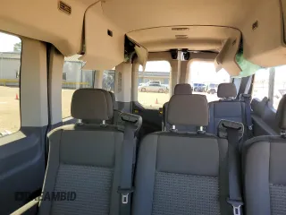2024 Ford Transit Passenger XL with VIN 1FBAX2C89RKA77582, listed as a Copart auction lot 46699245 with Not Provided miles and Salvage Title. Bid and sale history available at DreamBid. Image 10.