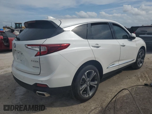 2023 Acura RDX w/Advance Package with VIN 5J8TC2H7XPL016590, listed as a Copart auction lot 75175744 with 1,506 mi miles and Non Repairable. Bid and sale history available at carsss.com. Image 3.