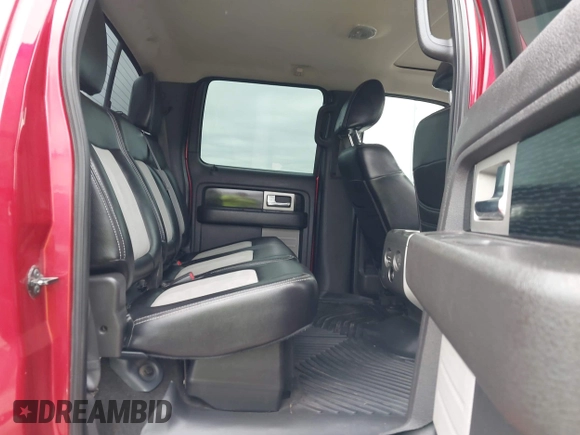 2010 Ford F-150 XL with VIN 1FTFW1EVXAFC57538, listed as a IAAI auction lot 42045616 with 154,379 mi miles. Bid and sale history available at carsss.com. Image 8.