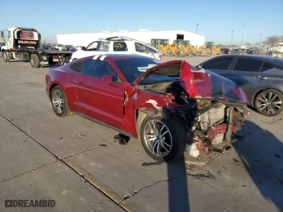 2016 Ford Mustang EcoBoost with VIN 1FA6P8TH3G5237686, listed as a Copart auction lot 89014075 with 0 mi miles and Salvage Title. Bid and sale history available at carsss.com. Image 4.