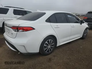 2022 Toyota Corolla LE with VIN JTDEPMAE3N3016959, listed as a Copart auction lot 48989025 with 91,829 mi miles and Salvage Title. Bid and sale history available at DreamBid. Image 3.
