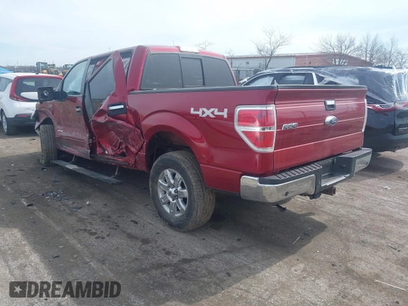 2014 Ford F-150 XL with VIN 1FTFW1ET9EFC07265, listed as a IAAI auction lot 41857341 with 85,829 mi miles and . Bid and sale history available at DreamBid. Image 3.
