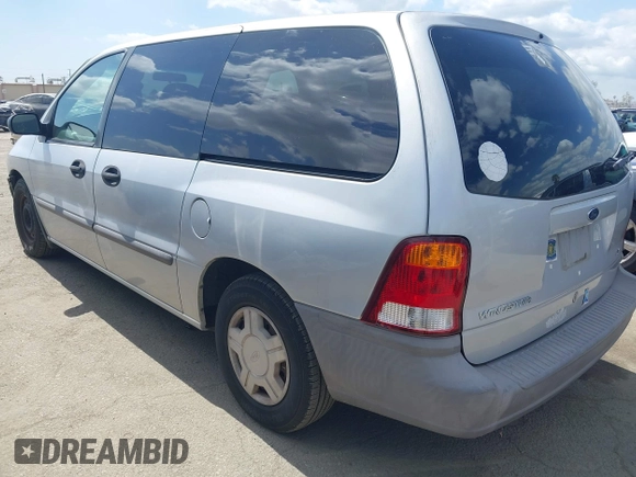 2002 Ford Windstar LX with VIN 2FMZA50452BA69560, listed as a IAAI auction lot 41915218 with 58,532 mi miles and . Bid and sale history available at carsss.com. Image 3.