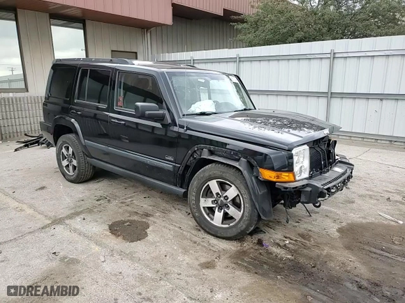 2008 Jeep Commander Sport with VIN 1J8HG48N88C182751, listed as a Copart auction lot 65712444 with 122,369 mi miles and Salvage Title. Bid and sale history available at carsss.com. Image 11.
