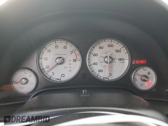 2006 Acura RSX with VIN JH4DC548X6S002517, listed as a Copart auction lot 80588464 with 215,483 mi miles and Clean Title. Bid and sale history available at carsss.com. Image 9.