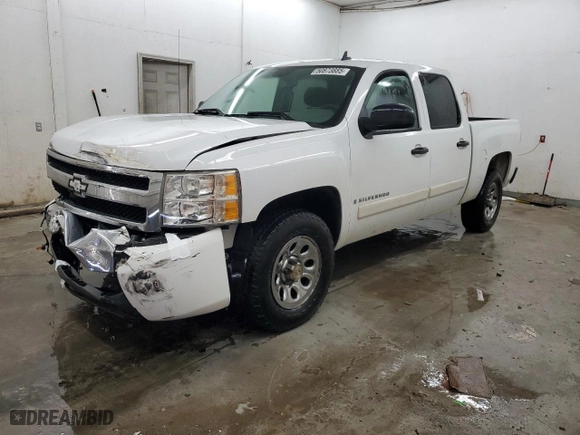 2007 Chevrolet Silverado 1500 LT w/1LT with VIN 2GCEC13C971723997, listed as a Copart auction lot 50873885 with 89,352 mi miles and Salvage Title. Bid and sale history available at carsss.com. Image 1.