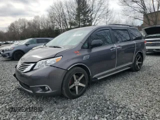 2013 Toyota Sienna XLE with VIN 5TDDK3DC4DS049917, listed as a Copart auction lot 49036775 with 283,608 mi miles and Clean Title. Bid and sale history available at DreamBid. Image 1.
