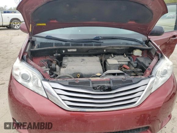 2015 Toyota Sienna XLE с VIN 5TDYK3DC1FS660766, выставлен на аукционе Copart как лот 53752845 с пробегом 166 253 миль миль и Списание • Salvage title. История ставок и продаж доступна на DreamBid. Изображение 11.