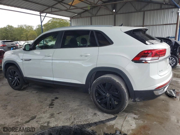 2022 Volkswagen Atlas Cross Sport 3.6L V6 SE w/Technology with VIN 1V2JE2CA3NC227855, listed as a Copart auction lot 81473484 with 27,248 mi miles and Salvage Title. Bid and sale history available at carsss.com. Image 2.