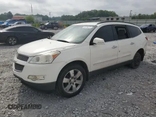 2011 Chevrolet Traverse LTZ z VIN 1GNKVLED7BJ387500, wystawiony jako Copart lot #54734235 z przebiegiem 223 264 mil mil oraz Szkoda całkowita • Salvage title. Historia ofert i sprzedaży dostępna na DreamBid. Obrazek 1.