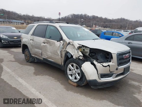 2013 GMC Acadia SLE with VIN 1GKKRPKD2DJ133063, listed as a IAAI auction lot 41542114 with 177,277 mi miles and . Bid and sale history available at DreamBid. Image 1.
