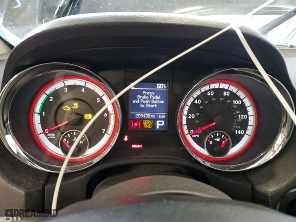 2012 Dodge Durango R/T with VIN 1C4SDJCT8CC148070, listed as a Copart auction lot 50067165 with 209,438 mi miles and Non Repairable. Bid and sale history available at carsss.com. Image 9.