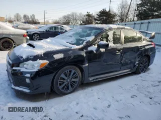 2019 Subaru WRX with VIN JF1VA1A65K9822082, listed as a Copart auction lot 46079775 with 137,852 mi miles and Salvage Title. Bid and sale history available at carsss.com. Image 1.