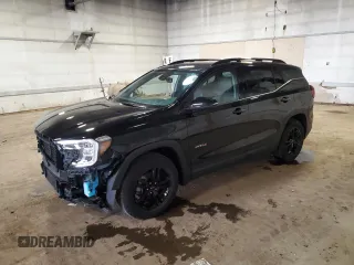 2022 GMC Terrain AT4 z VIN 3GKALYEV3NL265573, wystawiony jako Copart lot #52281175 z przebiegiem 25 552 mil mil oraz Szkoda całkowita • Salvage title. Historia ofert i sprzedaży dostępna na DreamBid. Obrazek 1.