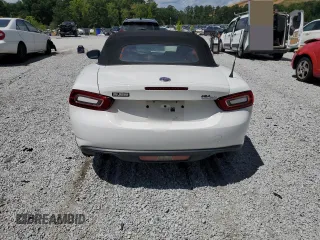 2017 FIAT 124 Spider Lusso with VIN JC1NFAEK0H0105957, listed as a Copart auction lot 65231365 with 131,062 mi miles and Clean title. Bid and sale history available at DreamBid. Image 6.