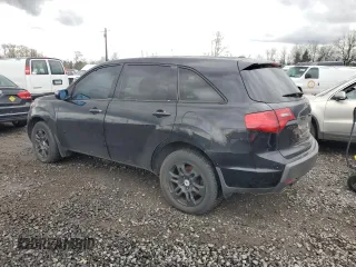 2009 Acura MDX Tech Pkg with VIN 2HNYD28609H501761, listed as a Copart auction lot 44110645 with Not Provided miles and Salvage Title. Bid and sale history available at carsss.com. Image 2.