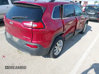 2016 Jeep Cherokee Limited with VIN 1C4PJMDS9GW188443, listed as a IAAI auction lot 42224592 with 173,581 mi miles and . Bid and sale history available at DreamBid. Image 4.