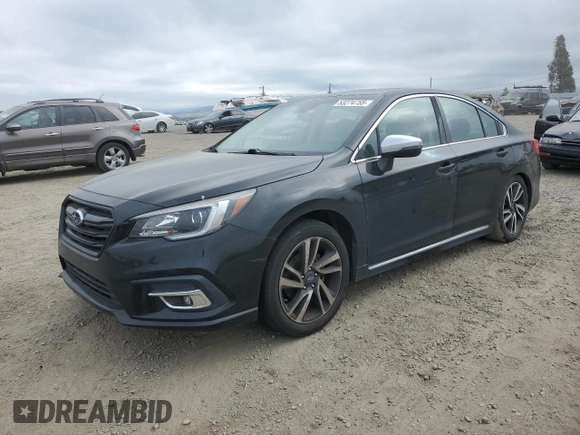 2019 Subaru Legacy Sport with VIN 4S3BNAS66K3009241, listed as a Copart auction lot 53274755 with 103,617 mi miles and Salvage Title. Bid and sale history available at carsss.com. Image 1.