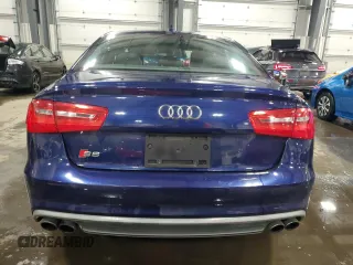 2014 Audi S6 Prestige with VIN WAUF2AFC3EN091655, listed as a Copart auction lot 41480065 with 96,167 mi miles and Salvage Title. Bid and sale history available at carsss.com. Image 6.