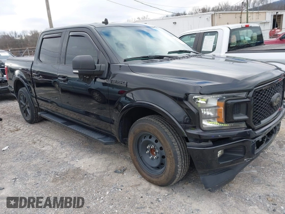 2020 Ford F-150 XL with VIN 1FTEW1CP1LFC63845, listed as a IAAI auction lot 41236313 with 89,644 mi miles. Bid and sale history available at carsss.com. Image 1.