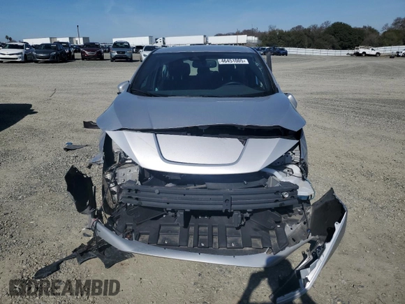 2022 Nissan LEAF SV Plus with VIN 1N4BZ1CV3NC561350, listed as a Copart auction lot 46451005 with 42,215 mi miles and Salvage Title. Bid and sale history available at DreamBid. Image 5.