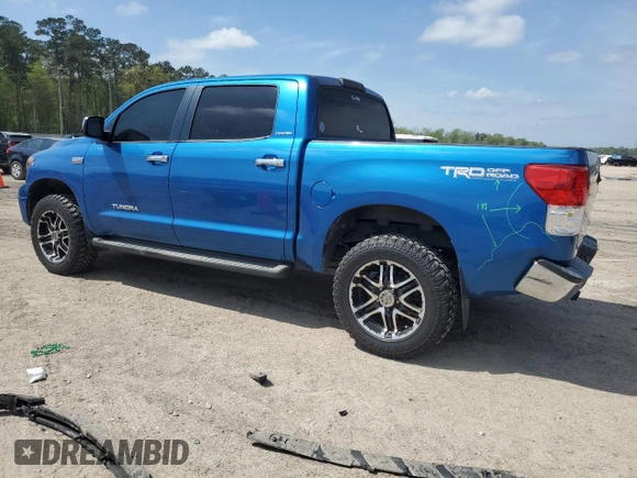 2010 Toyota Tundra Limited z VIN 5TFHW5F16AX130940, wystawiony jako Copart lot #50510085 z przebiegiem 316 494 mil mil oraz Szkoda całkowita • Salvage title. Historia ofert i sprzedaży dostępna na DreamBid. Obrazek 2.