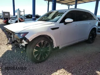 2024 Mazda CX-90 S с VIN JM3KK1HC7R1149267, выставлен на аукционе Copart как лот 53493325 с пробегом 9 318 миль миль и Списание • Salvage title. История ставок и продаж доступна на DreamBid. Изображение 1.