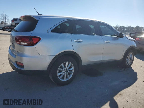 2019 Kia Sorento S V6 with VIN 5XYPG4A56KG511897, listed as a Copart auction lot 89234385 with 179,877 mi miles and Salvage Title. Bid and sale history available at carsss.com. Image 3.