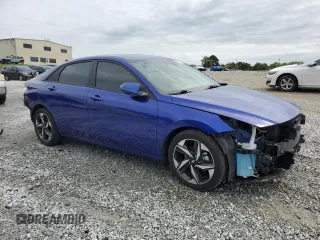 2023 Hyundai Elantra SEL with VIN KMHLS4AG0PU478394, listed as a Copart auction lot 51831975 with 13,982 mi miles and Salvage Title. Bid and sale history available at DreamBid. Image 4.
